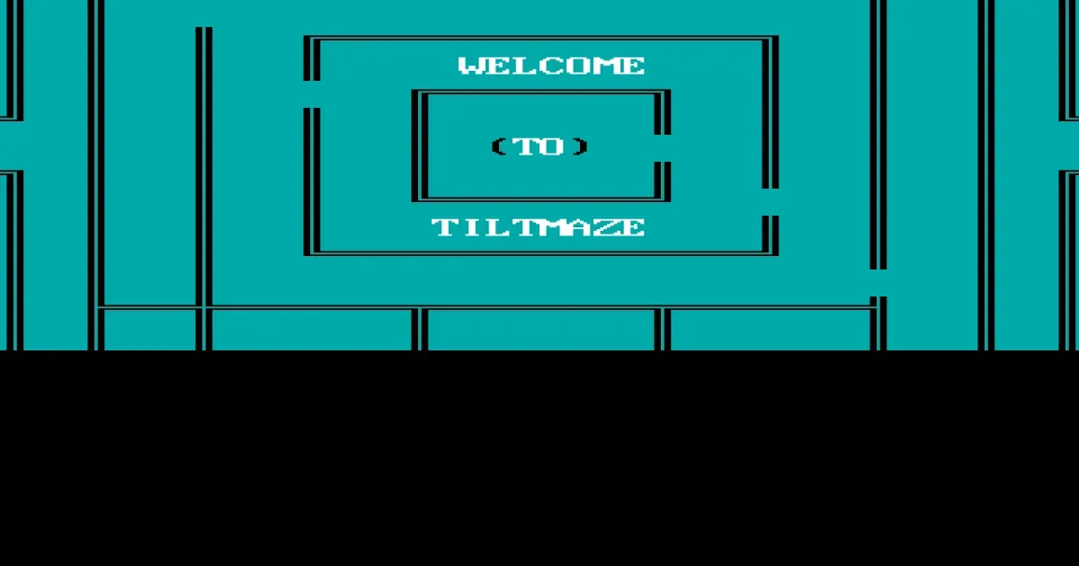 TiltMaze