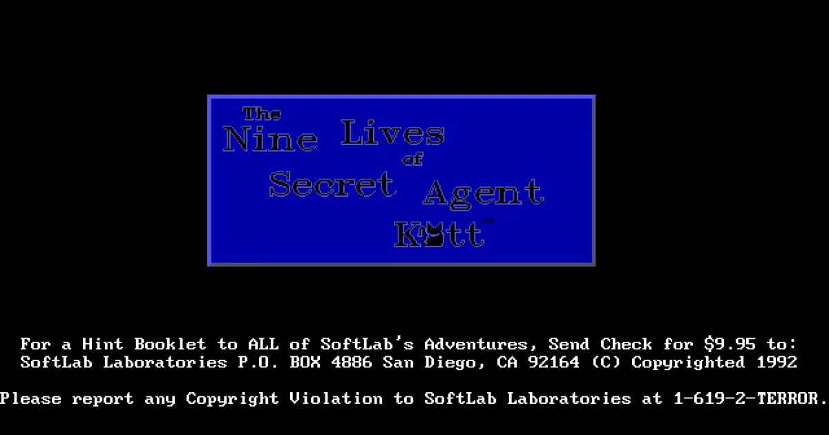 The Nine Lives of Secret Agent Katt