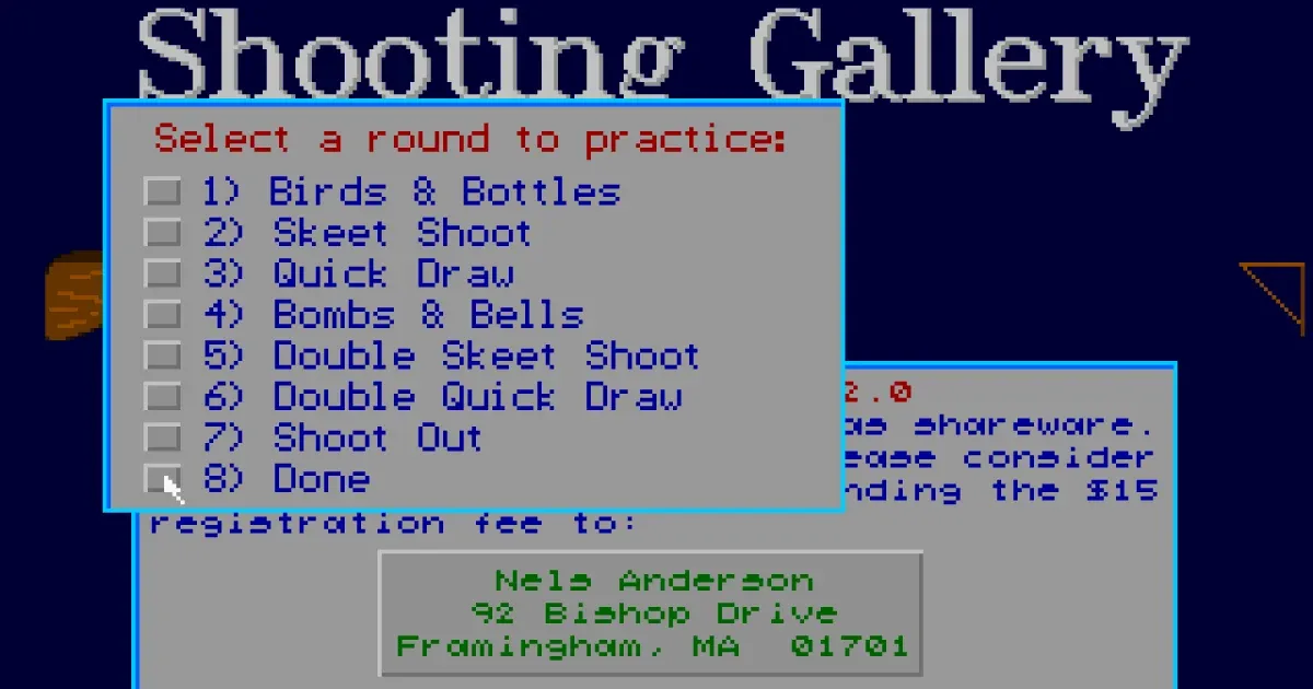Shooting Gallery