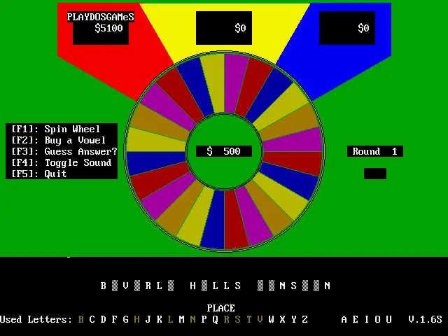 VGA Wheel
