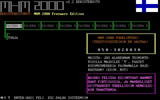 Maso Hockey Manager 2000