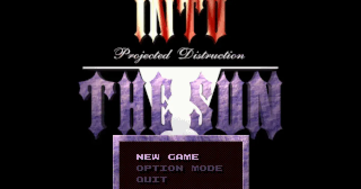 Into the Sun: Projected Distruction