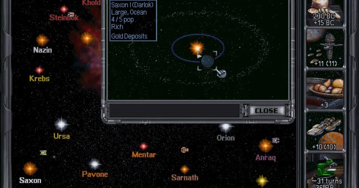 Master of Orion II: Battle at Antares