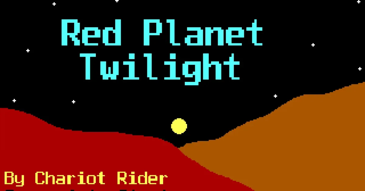 Red Planet Twilight