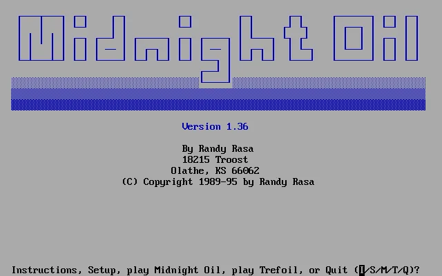 Midnight Oil
