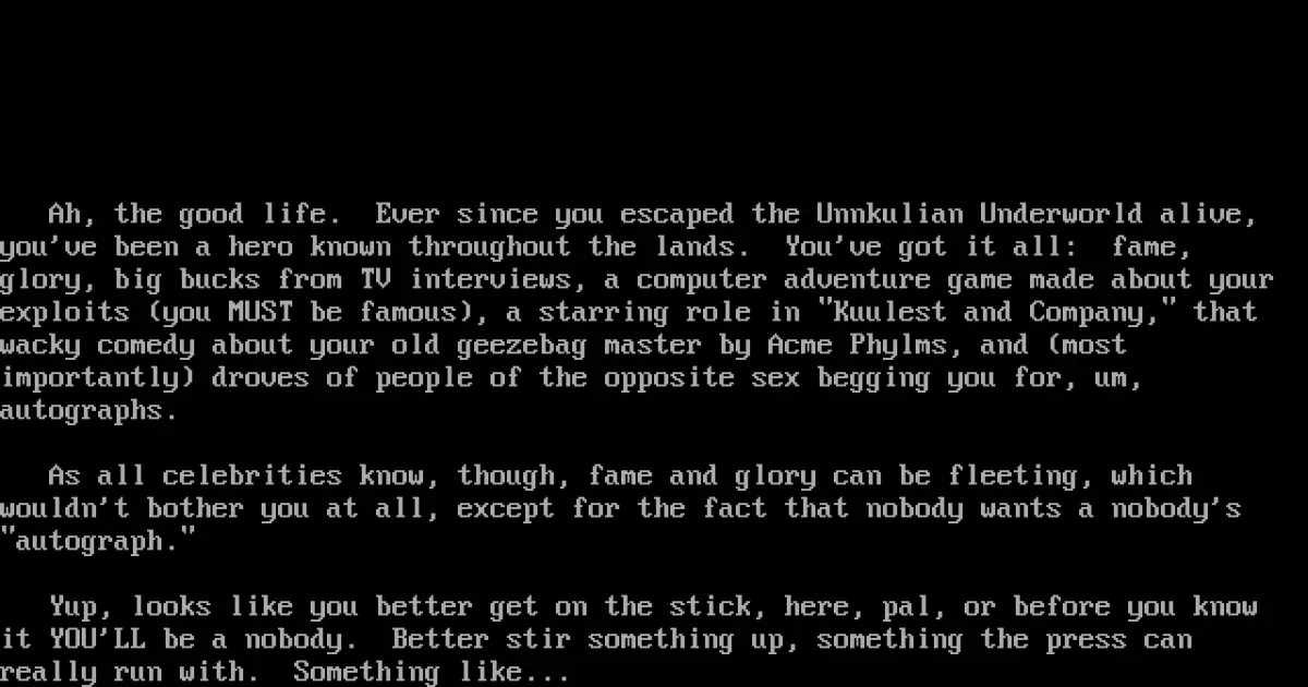 Unnkulian Unventure II: The Secret of Acme