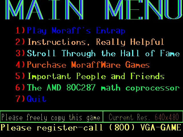 Moraff's Entrap