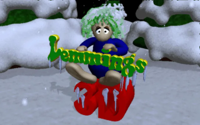 3D Lemmings Winterland