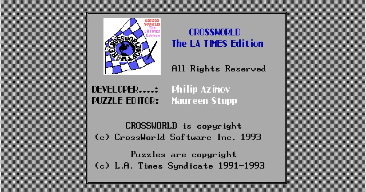 CrossWorld: The LA Times Edition