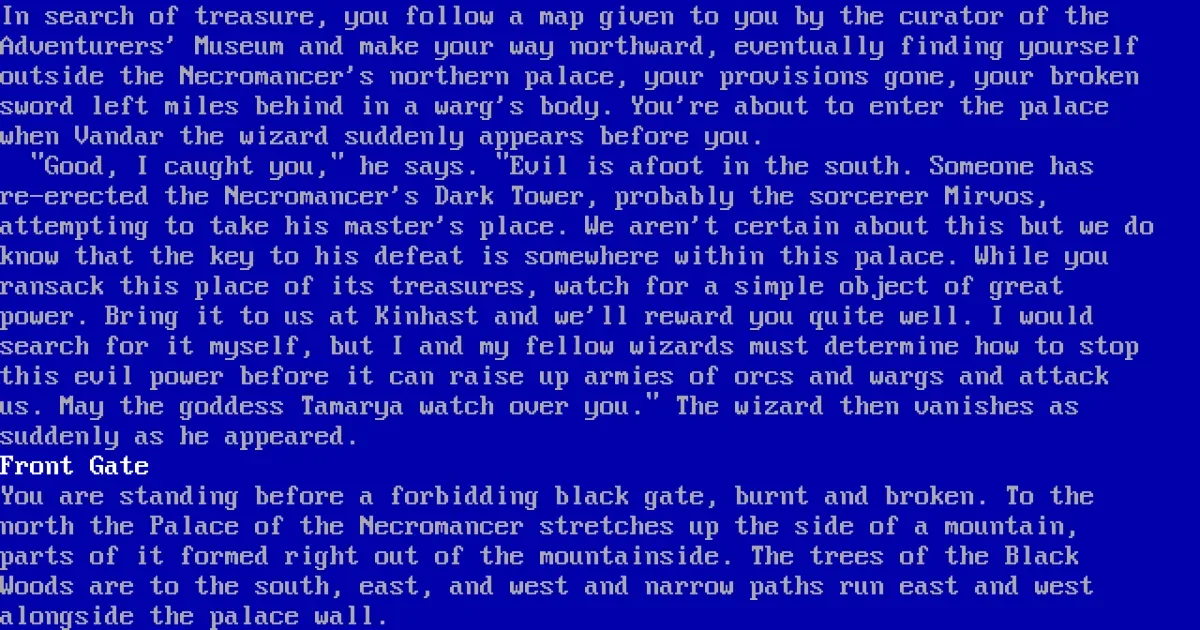 Legacy of the Necromancer: Part II - The Palace of the Necromancer