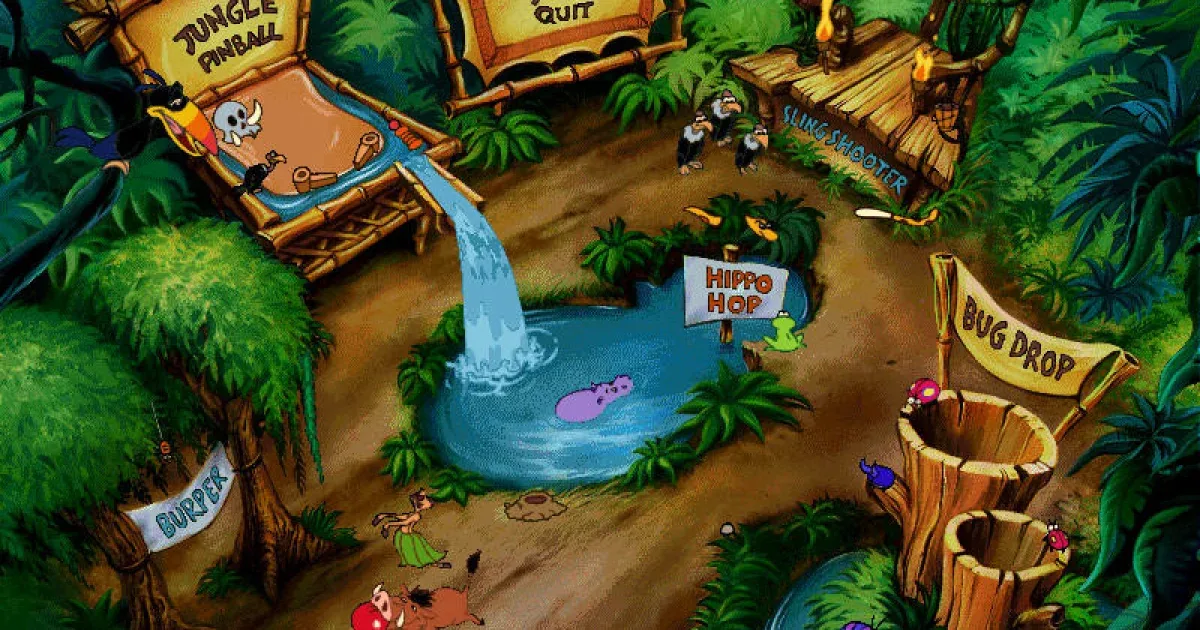 Timon & Pumbaas Jungle Games