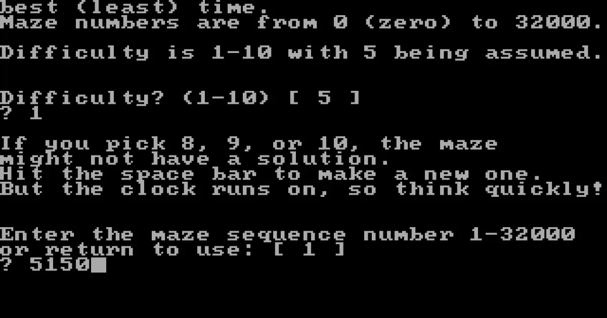 Maze