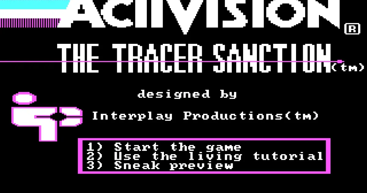 The Tracer Sanction