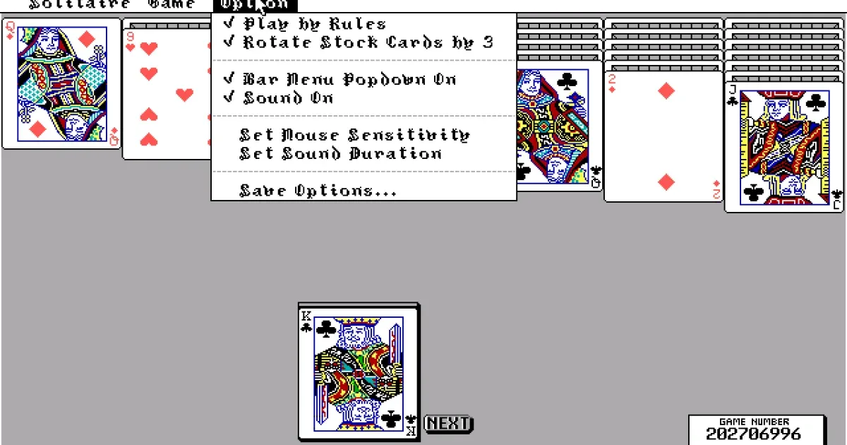 TEGL Klondike Solitaire