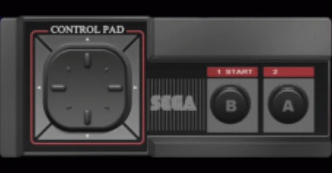 Mando sega-master-system