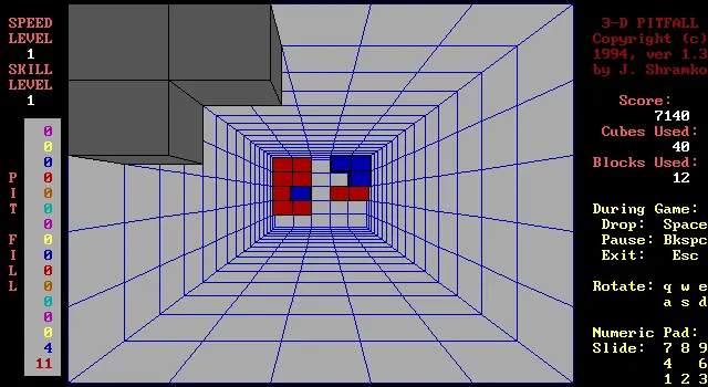 3-D Pitfall